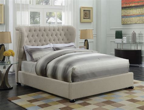Combined with high-rebound foam and premium velvet, this upholstered platform bed can give you better support when reading and relaxing. . Upholstered platform bed queen